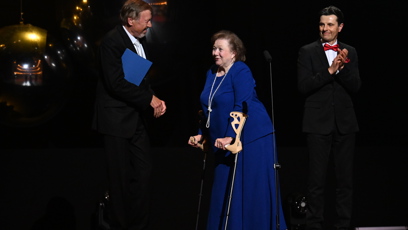 FOTO: Cenu za celoživotní mistrovství v opeře dostala sopranistka Natalia Achaladze Romanová.