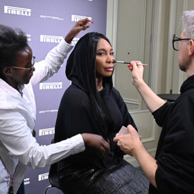 Venus Williams měla po ruce svůj tým, který se o ni staral.