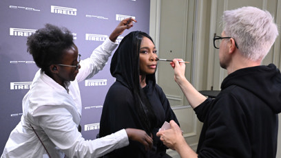 FOTO: Venus Williams měla po ruce svůj tým, který se o ní staral.