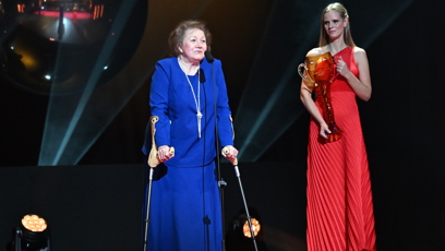 FOTO: Cenu za celoživotní mistrovství v opeře dostala sopranistka Natalia Achaladze Romanová.