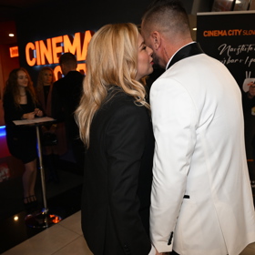 Kateřina Kristelová přišla podpořit svého partnera Tomáše Řepku.