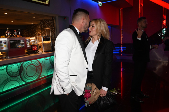 FOTO: Kateřina Kristelová a Tomáš Řepka na slavnostním večeru. – stránka 40