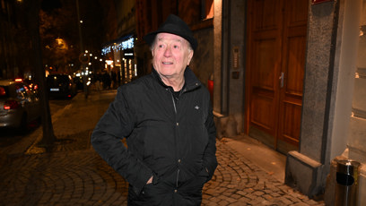 FOTO: Petr Janda měl skvělou náladu a pózoval fotografům.