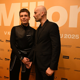 Daniel Krejčík s přítelem Jiřím.