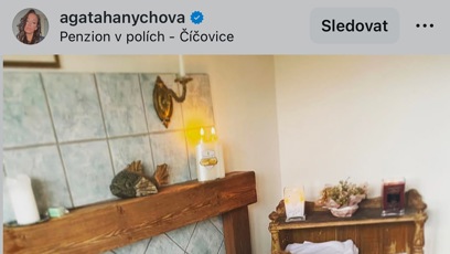 FOTO: Do penzionu zavítala i Agáta Hanychová.
