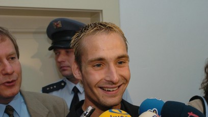 FOTO: Lukáš Kohout před soudem.