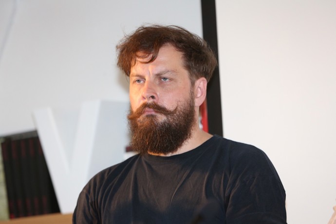 FOTO: Výtvarník Roman Týc.