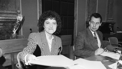 FOTO: Vlasta Parkanová  působila jako ministryně spravedlnosti, obrany a také jako místopředsedkyně vlády.