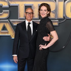 Jeho chotí je literární agentka Felicity Blunt, sestra populární herečky Emily, se kterou si Stanley zahrál v komedii Ďábel nosí Pradu.