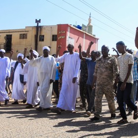 Súdánci vyšli do ulic.