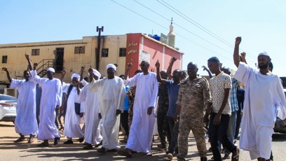 FOTO: Súdánci vyšli do ulic.