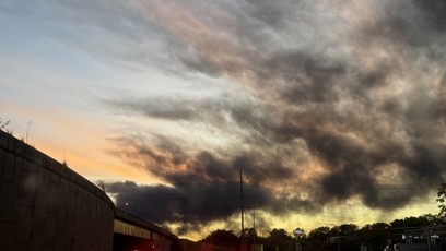 FOTO: Následky letecké nehody ve městě Louisville.