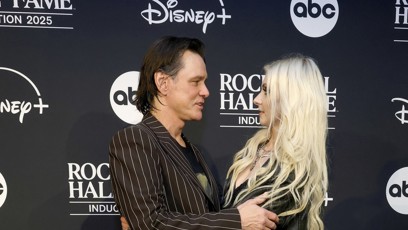 FOTO: Herec Jim Carrey se po pětadvaceti letech znovu setkal se svou filmovou kolegyní Taylor Momsen, která jako sedmiletá hrála malou Cindy v Grinch.