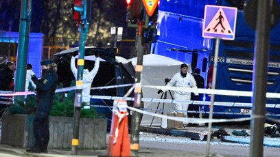 FOTO: Nehoda ve Stockholmu.