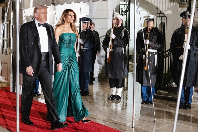 FOTO: Donald Trump a Melanie Trumpová uspořádali v Bílém domě slavnostní recepci. – stránka 5
