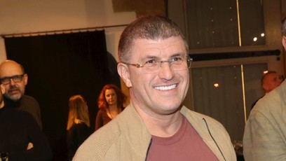 FOTO: Leon Tsoukernik po delší době ve společnosti.