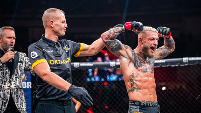 FOTO: Radek Roušal zápas vyhrál.