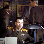 Černí baroni jsou filmová komedie o pétépácích na motivy románu Miloslava Švandrlíka. Na snímku Václav Postránecký.