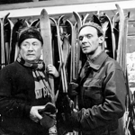 A k úrazu přišel i jeho neméně slavný kolega, Josef Kemr (oba na snímku).