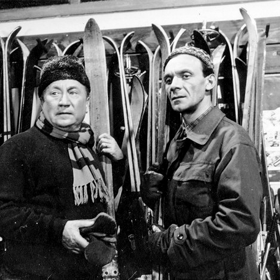 A k úrazu přišel i jeho neméně slavný kolega, Josef Kemr (oba na snímku).