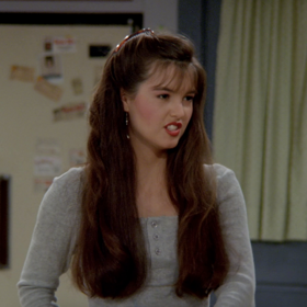 Angela Watson v seriálu Krok za krokem.