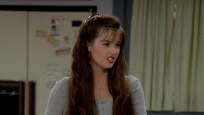 FOTO: Angela Watson v seriálu Krok za krokem.