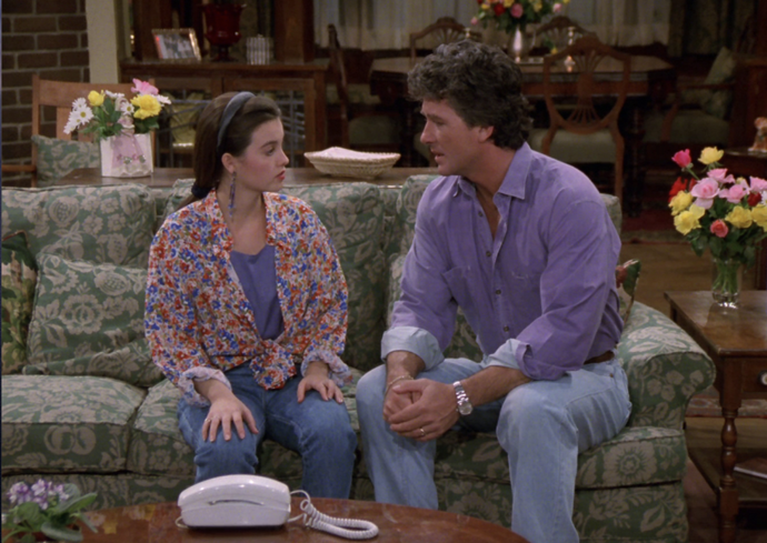 FOTO: Angela Watson a Patrick Duffy v seriálu Krok za krokem. – stránka 1