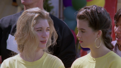 FOTO: Angela Watson a Staci Keanan v seriálu Krok za krokem.