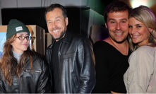 Poprvé spolu ve společnosti. Třeštíková po boku exmanžela Lutovské jen zářila 