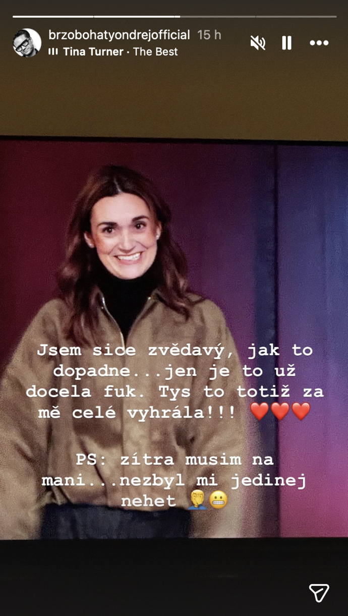 FOTO: Ondřej Brzobohatý vysekl své ženě poklonu. – stránka 15