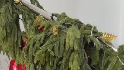 FOTO: Vánoční výzdoba Agáty Hanychové.