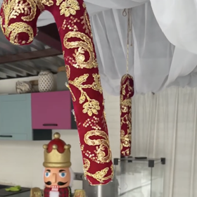 Vánoční výzdoba Agáty Hanychové.