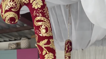 FOTO: Vánoční výzdoba Agáty Hanychové.