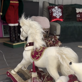 Vánoční výzdoba Agáty Hanychové.