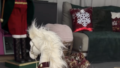 FOTO: Vánoční výzdoba Agáty Hanychové.