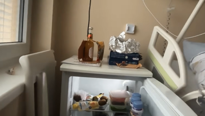 FOTO: Patrik Hezucký ukázal plnou lednici.