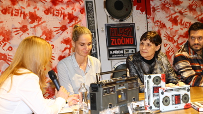 FOTO: Křest knihy Hlasy zločinu.