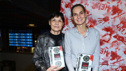 FOTO: Věra (Mia) Kirchnerová a Jiřina Hofmanová.