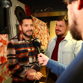 Václav Janata a Jakub Kvasnička během rozhovoru pro eXtra.cz.