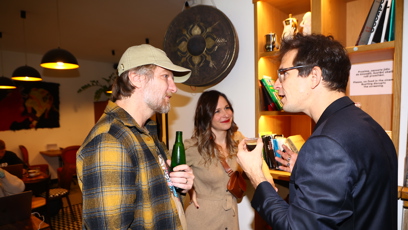 FOTO: Veronika Khek Kubařová a Igor Orozovič na tiskovce k novému filmu Na horách.