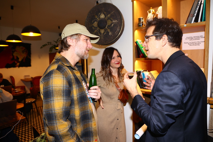 FOTO: Veronika Khek Kubařová a Igor Orozovič na tiskovce k novému filmu Na horách. – stránka 19