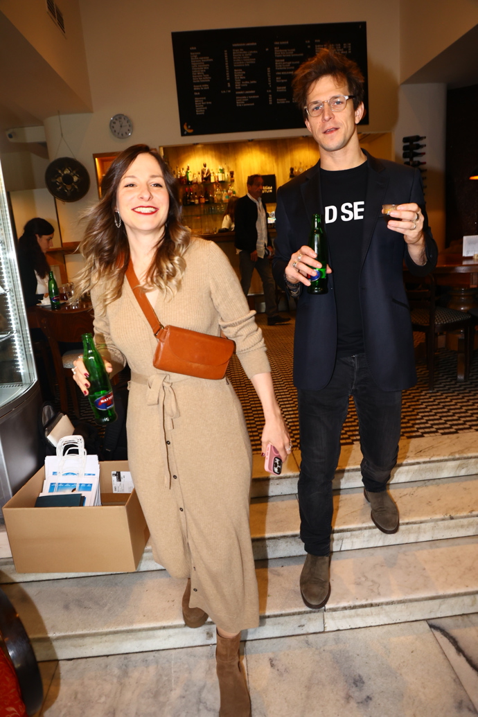 FOTO: Veronika Khek Kubařová a Igor Orozovič na tiskovce k novému filmu Na horách. – stránka 17