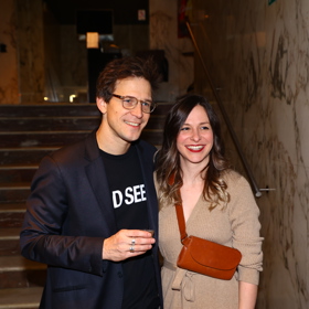 Veronika Khek Kubařová a Igor Orozovič společně zapózovali.