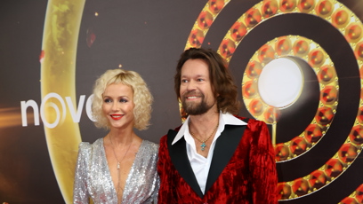 FOTO: Richard Krajčo s manželkou Karin Babinskou.