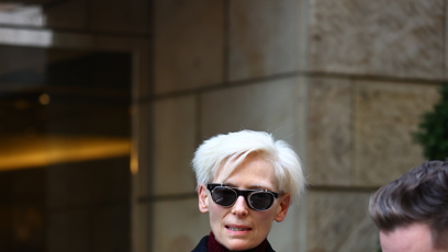 FOTO: Tilda Swinton je v Praze.