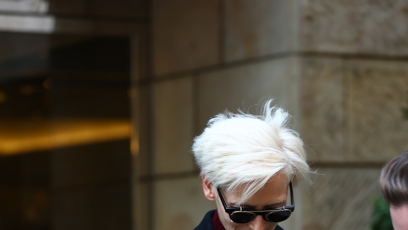 FOTO: Tilda Swinton se na všechny usmívala.