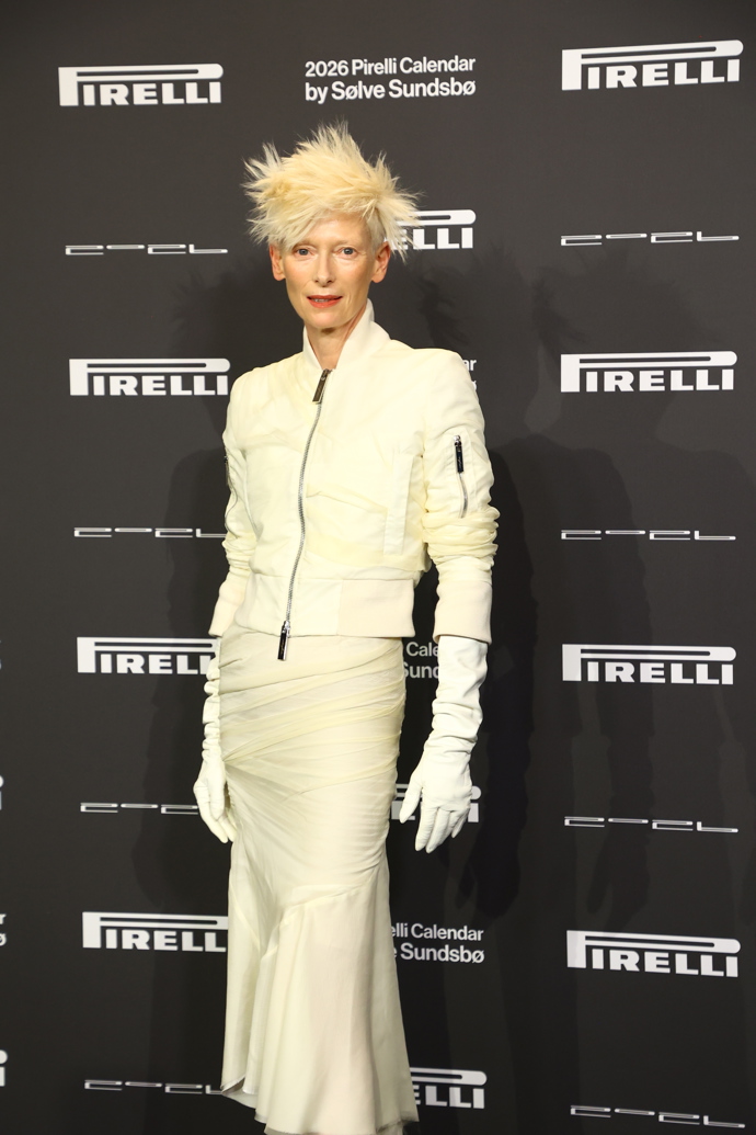 FOTO: Tilda Swinton na odhalení kalendáře Pirelli. – stránka 3