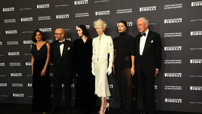 FOTO: Odhalení nového kalendáře Pirelli bylo velkolepou událostí.