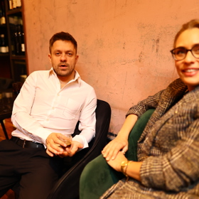 Sára Milfajtová a Jiří Mádl. 