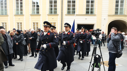 FOTO: Česko se loučí s kardinálem Dominikem Dukou.